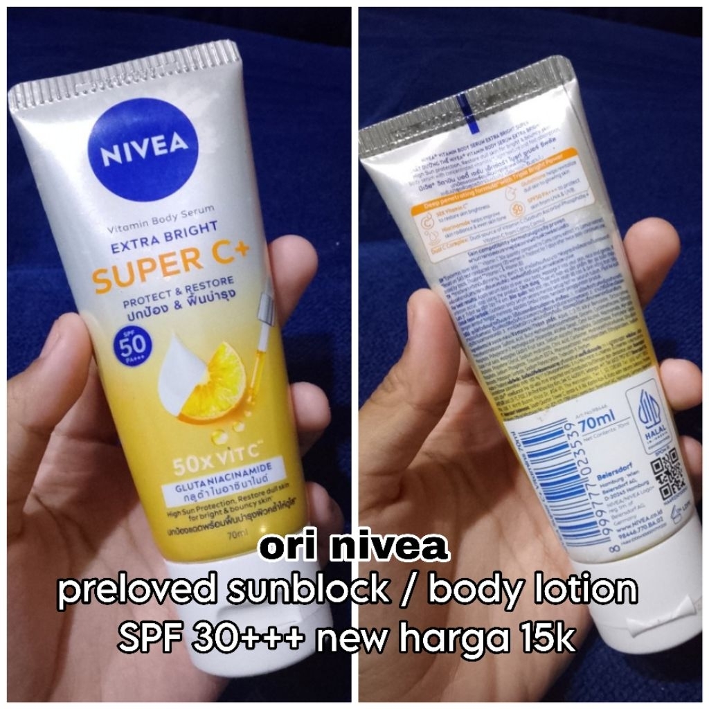 nivea sunblock new