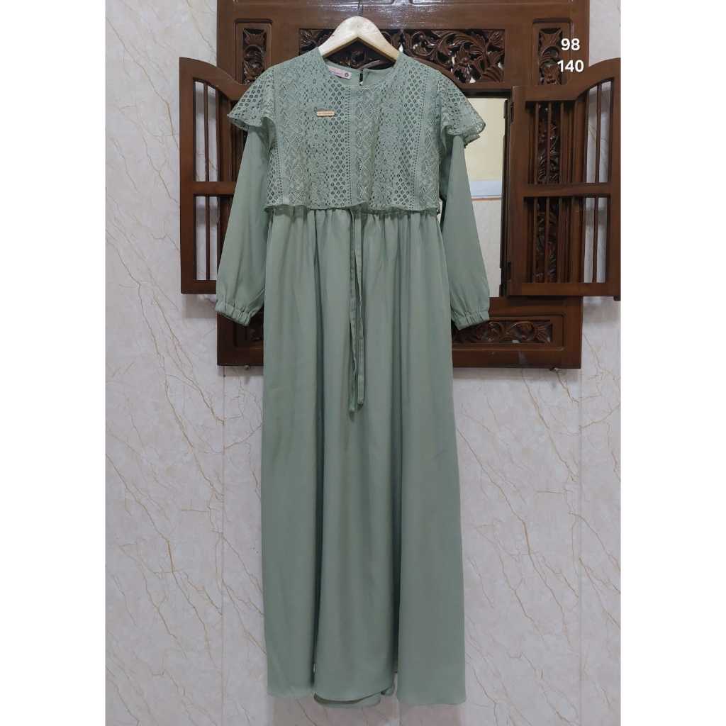 dress gamis nadela by Emmaqueen (40+ADM)