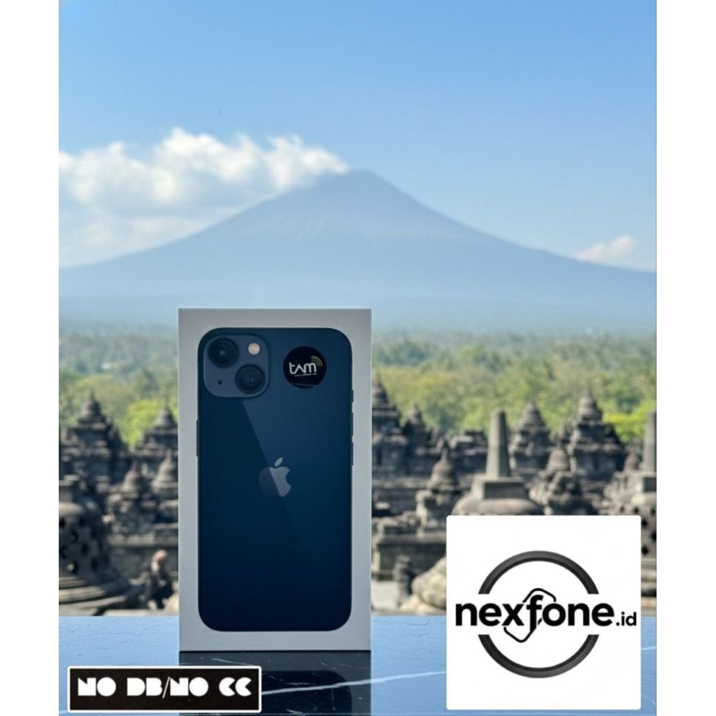 iphone13 128new hitam/putih