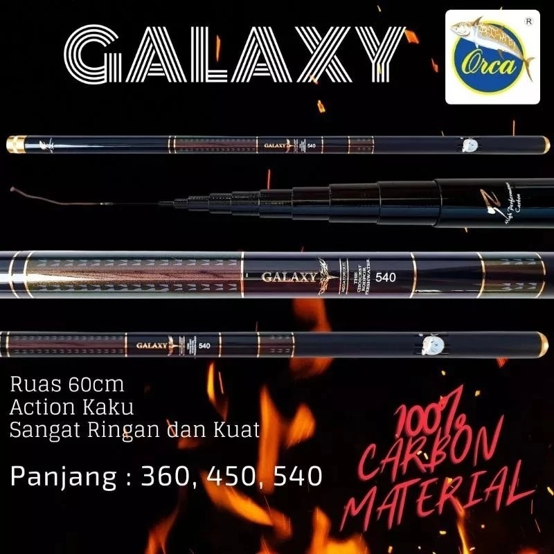 PROMO TEGEK ORCA GALAXY 360 450 540 KAKU RINGAN
