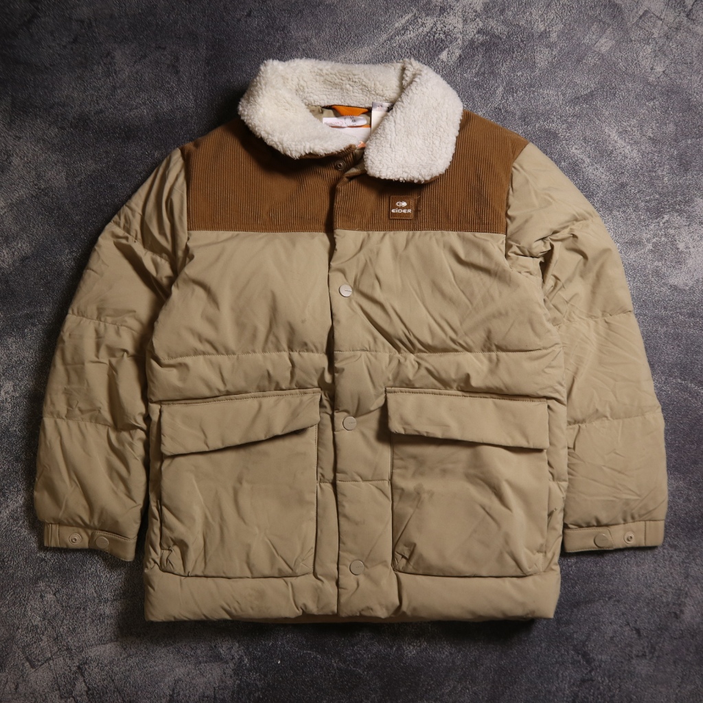 JAKET EIDER OUTDOOR GOOSE DOWN PUFFER KIDS WINTER BULU ANGSA AN134 SIZE ANAK 145