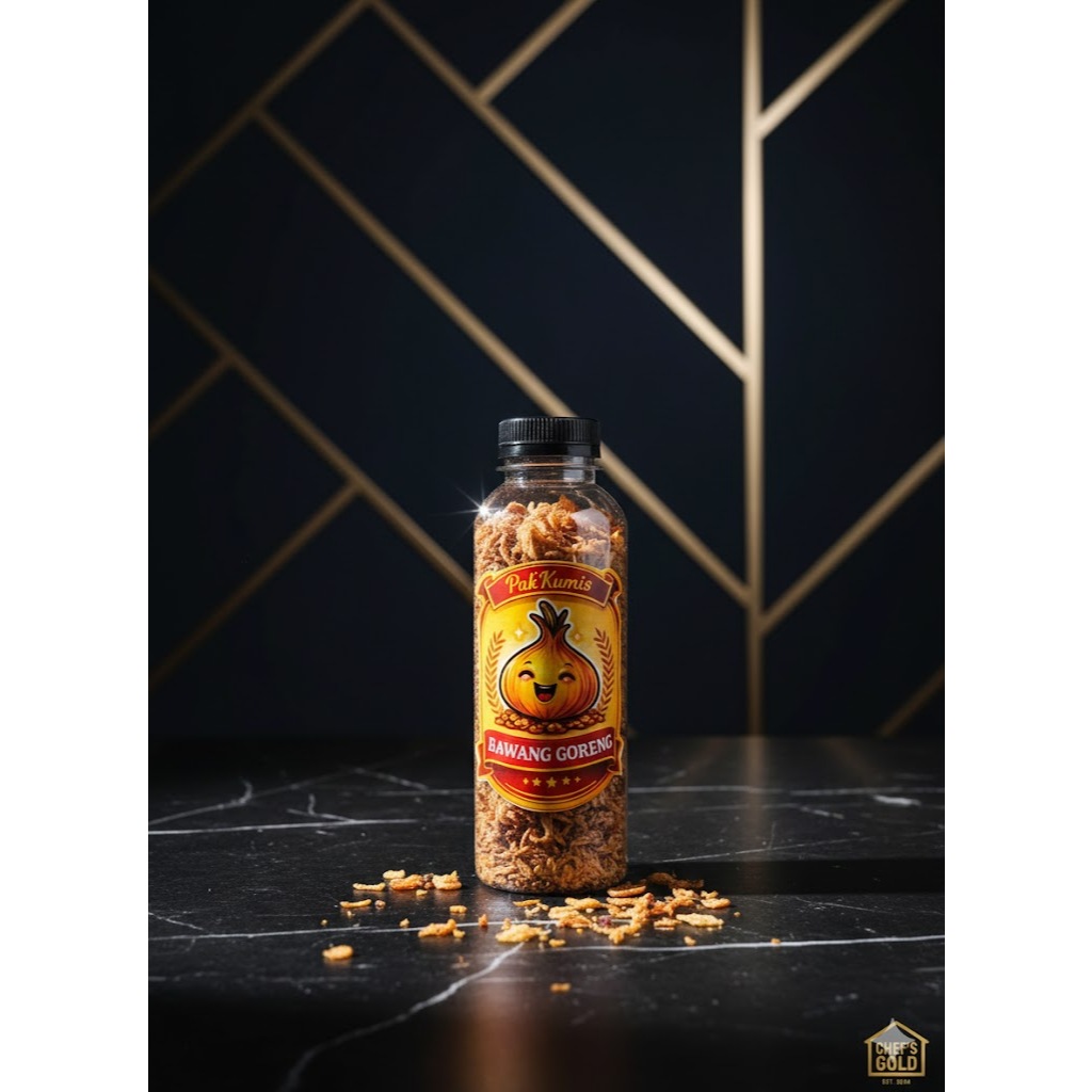 Bawang Goreng Murni Tanpa Tepung Premium