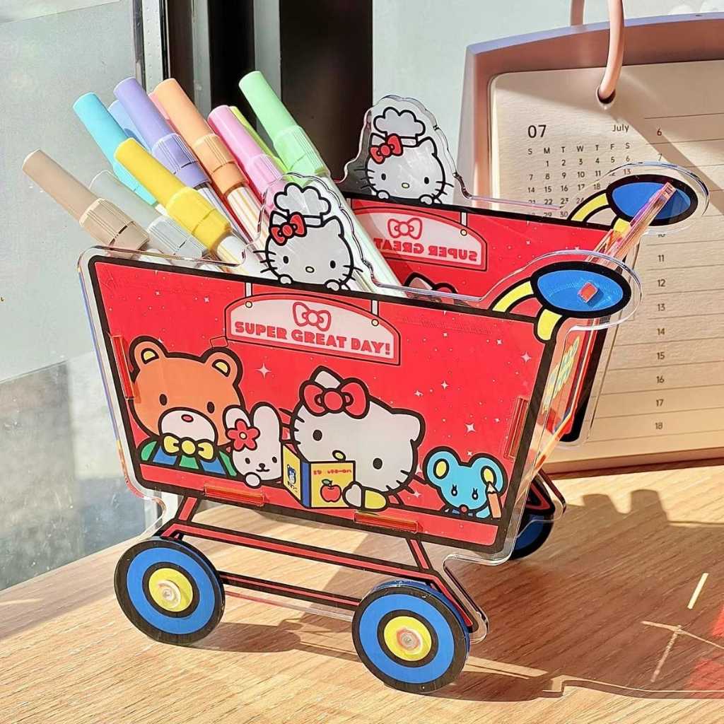 Tempat pulpen akrilik kotak stationary HK