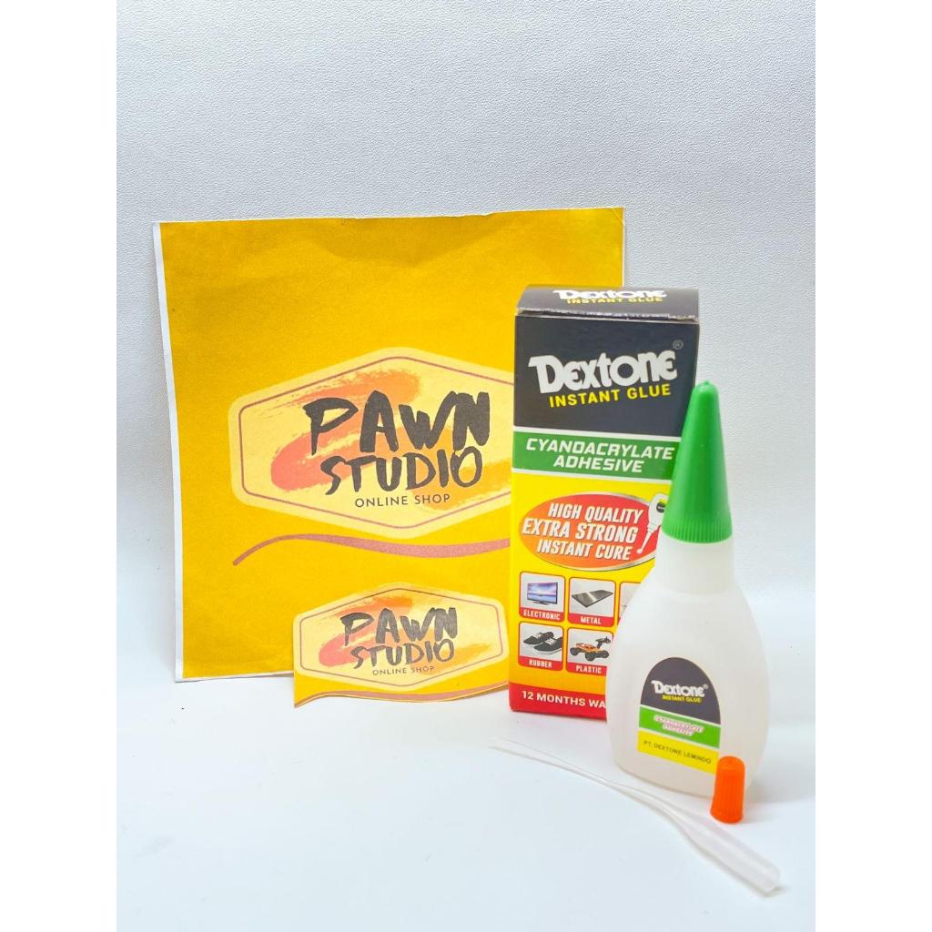 [50 PCS] Lem Tetes Korea Dextone Serbaguna 15gr ORIGINAL / Lem Tetes Instan Cepat Kering / Lem Setan