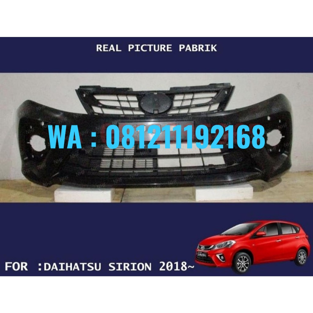 BUMPER BEMPER DEPAN SIRION GEN 3 2018 2019 2020 2021 BARU IMPORT