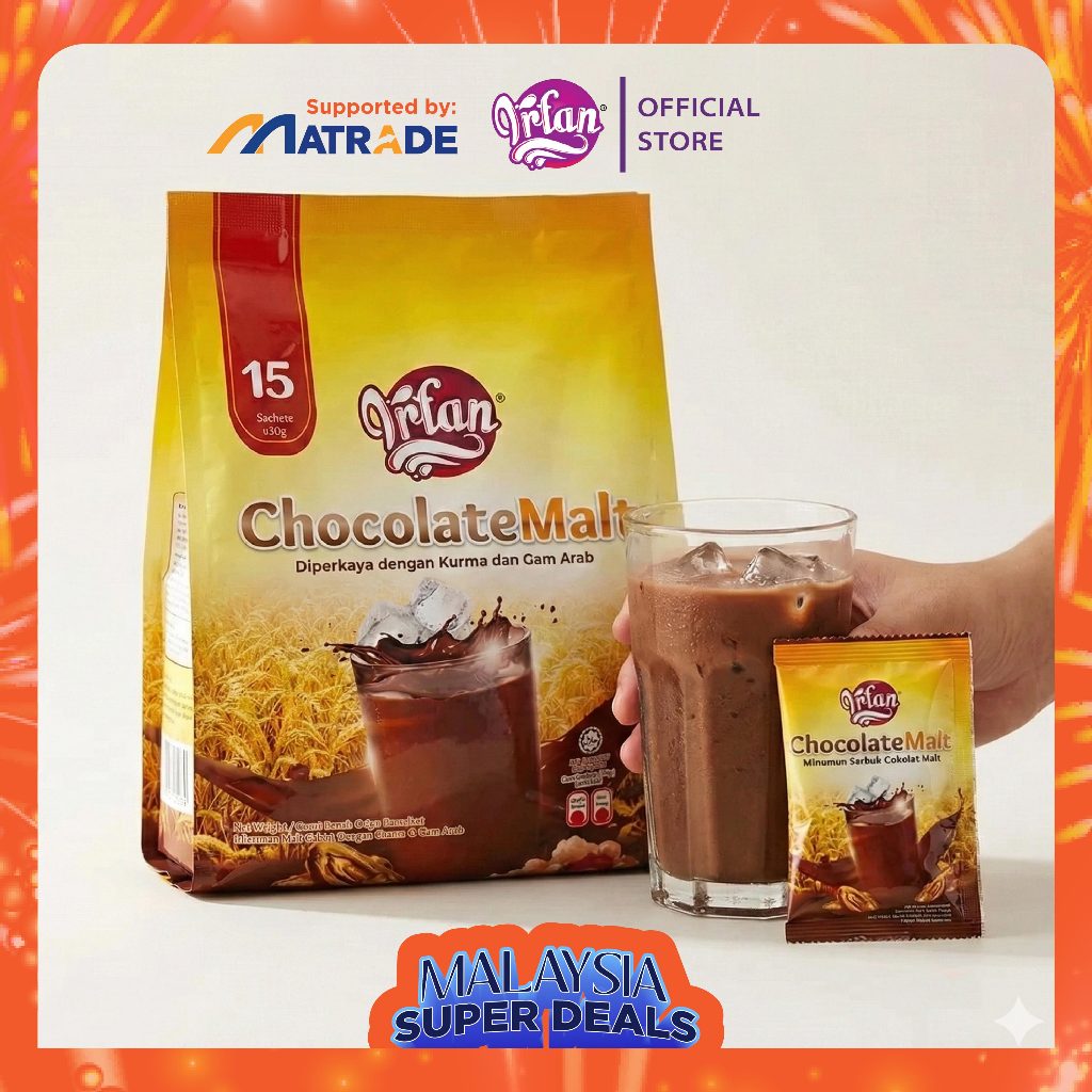 minuman sachet | susu coklat bubuk | coklat kurma | susu coklat Susu Irfan