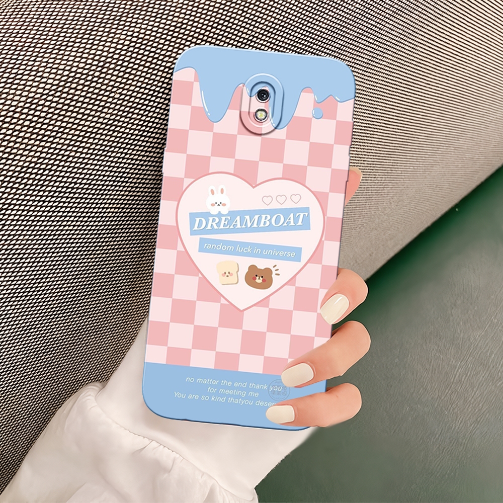 Case Compatible Samsung J5 Pro - J3 Pro - J7 Pro - J7 Plus - Motif Aesthetic - Cassing Handphone - A