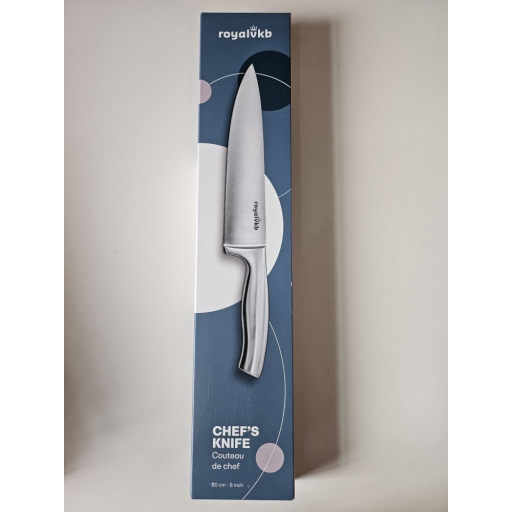 Royal VKB RoyalVKB Ergonomic Stainless Steel Chef's Knife Pisau Dapur