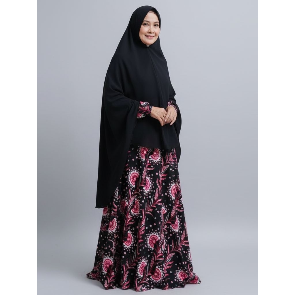 Gamis Premium Shiraaz | Gamis Branded Shiraaz | Gamis Syari Set khimar