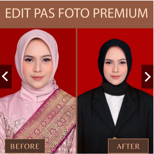 Edit pas foto CPNS/edit pakai jas/edit pakai kemeja putih/edit baju/edit latar belakang