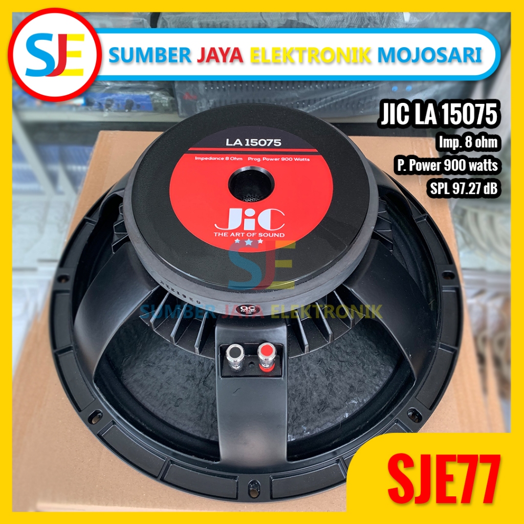 Speaker JIC 15 inch LA 15075 / Speaker 15 inch JIC LA 15075