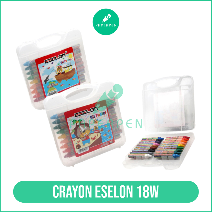 Crayon Eselon 18W/Crayon Menggambar/Crayon Anak