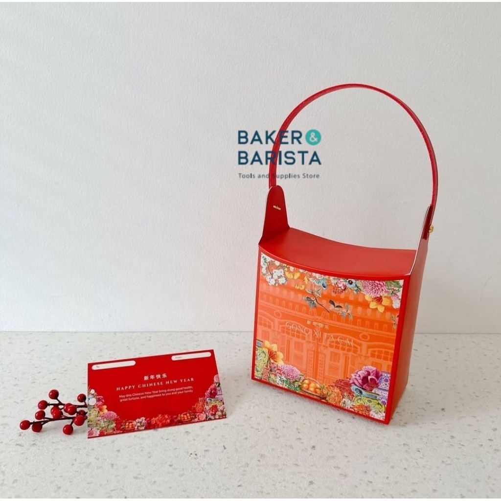 Imlek Box Kuai Le Box kue lapis imlek cny new year dus kue lapis