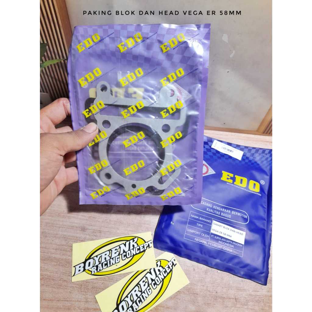 1SET Paking Perpak Blok Kop vega zr 5d9 58mm Edo - BOYRENK MADURA
