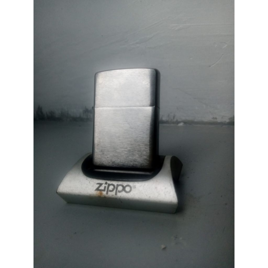 original Zippo brushed chrome