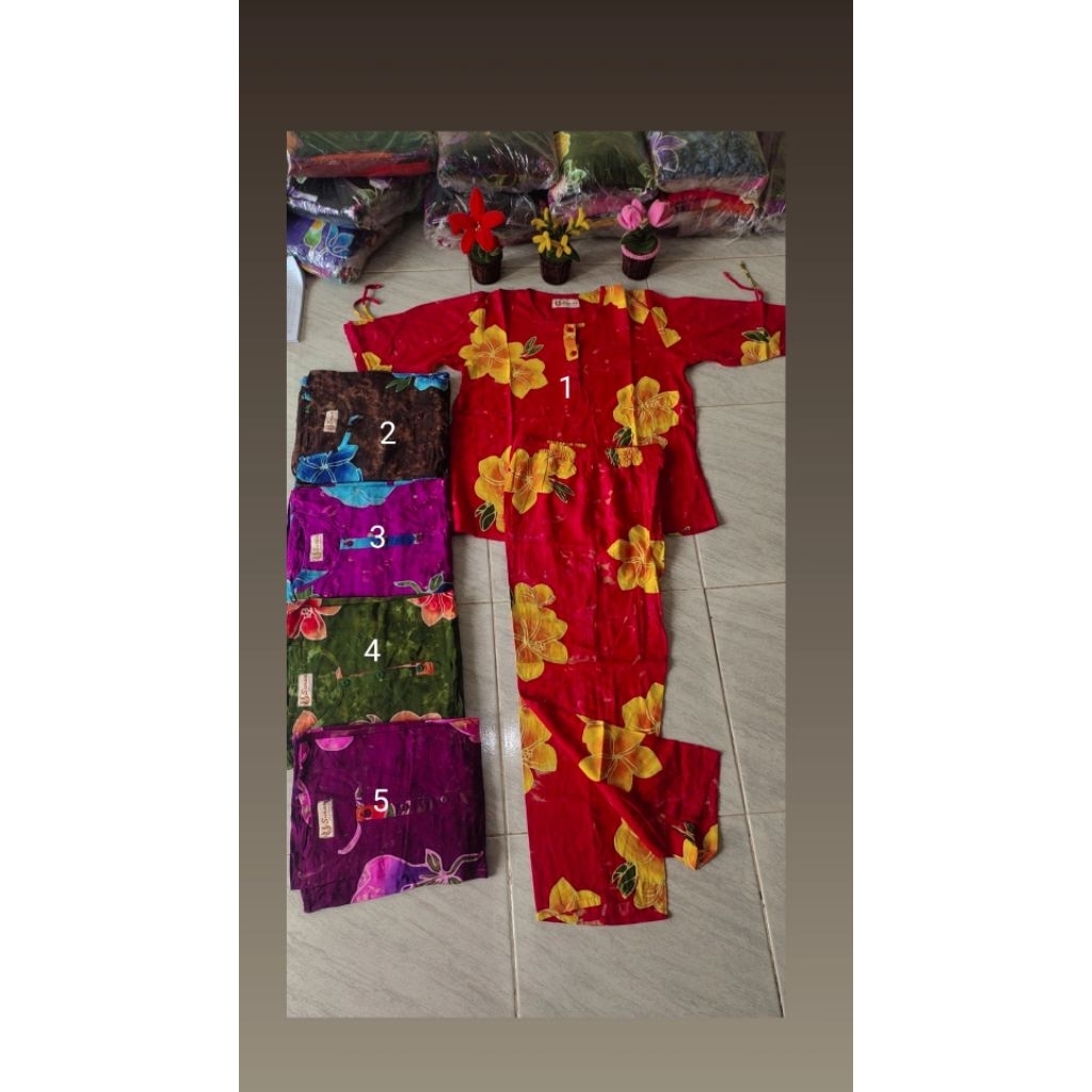 batik sunan cp abg tangan 3/4