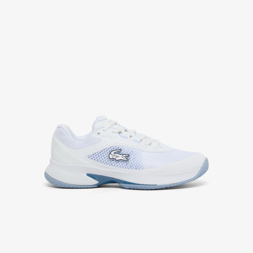 ORIGINAL 100% Lacoste Women's wanita Tech Point Tennis Padel shoe Shoes Blue IMPORT MADE IN VIETNAM 