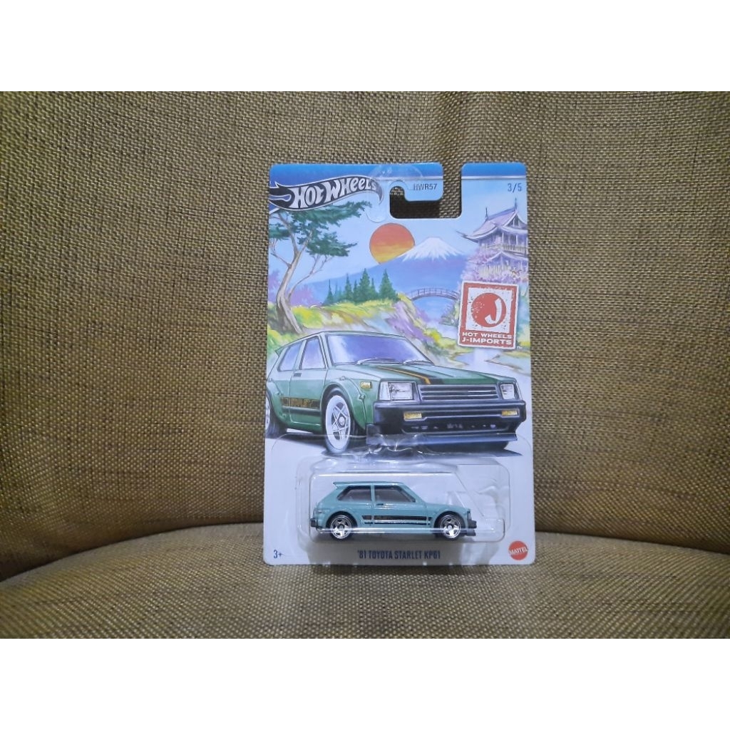 Hot Wheels 81 Toyota Starlet KP61