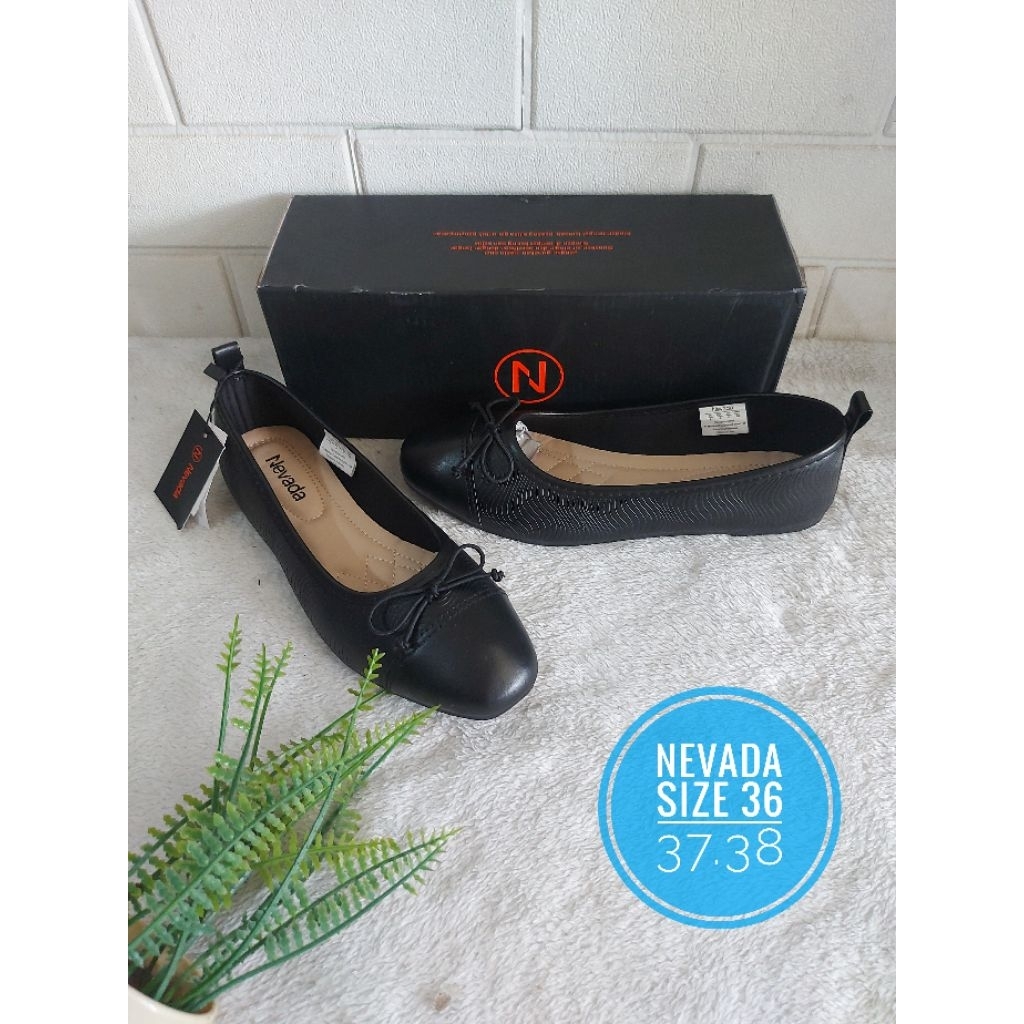 SEPATU FLAT WANITA NEVADA ORIGINAL