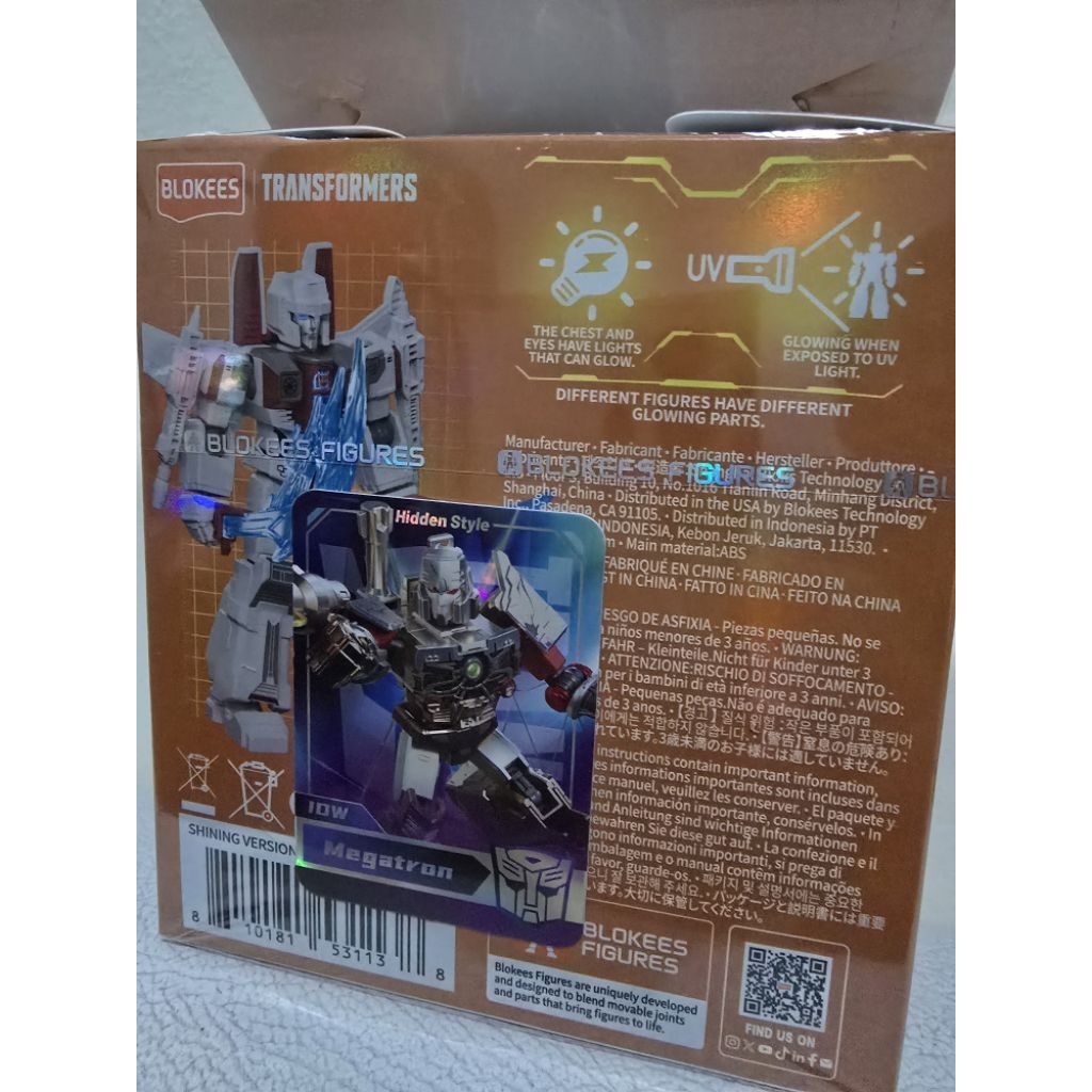 BLOKEES SECRET IDW MEGATRON (SHINING 04)