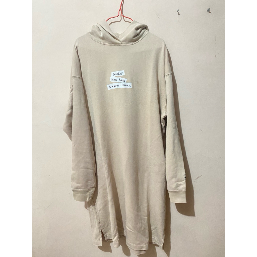 UNIQLO TUNIK HOODIE preloved