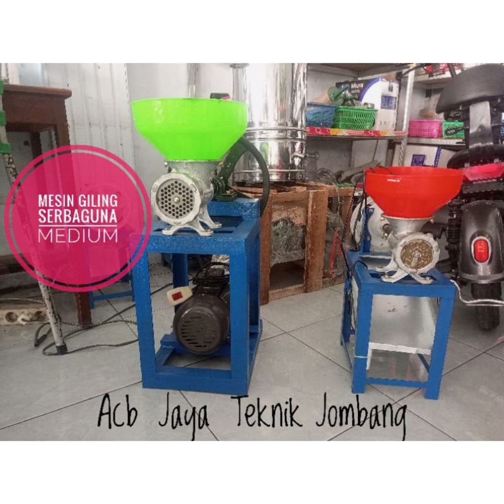 Mesin Giling Serbaguna / Giling Bumbu / Giling Daging / Kepala Ayam / Bumbu Pecel