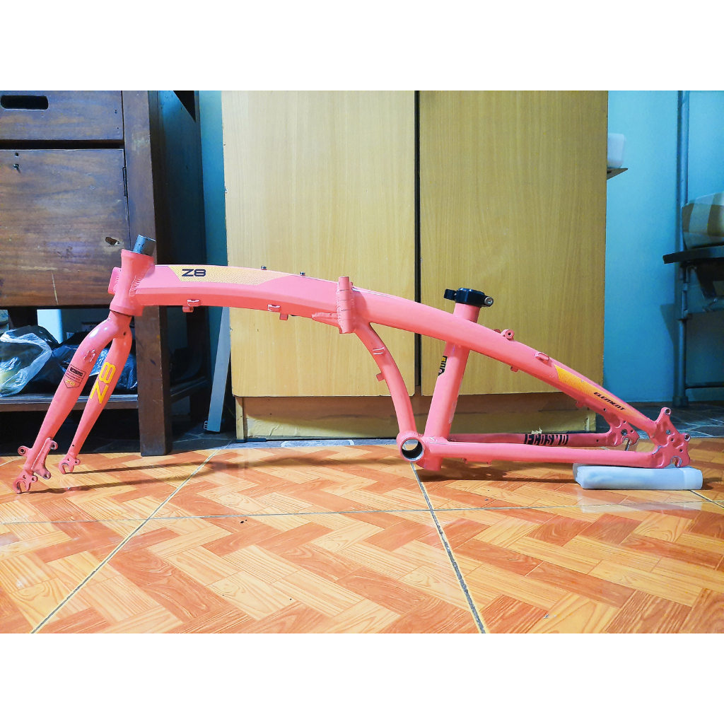 Frame+Fork Element Ecosmo Z8 20 inci PINK