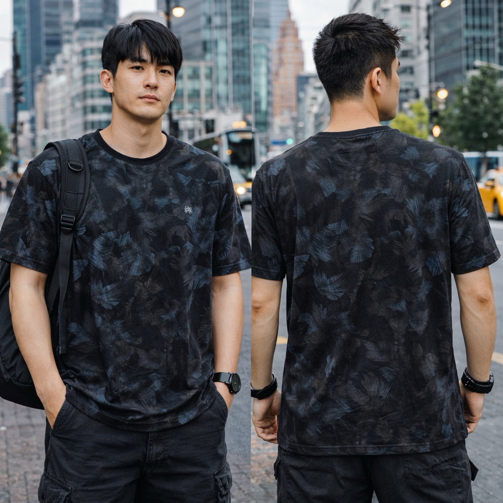 SPYDERBILT Original Kaos Tie Dye Premium Unisex Motif Abstract Dark | Baju Streetwear Cotton Adem