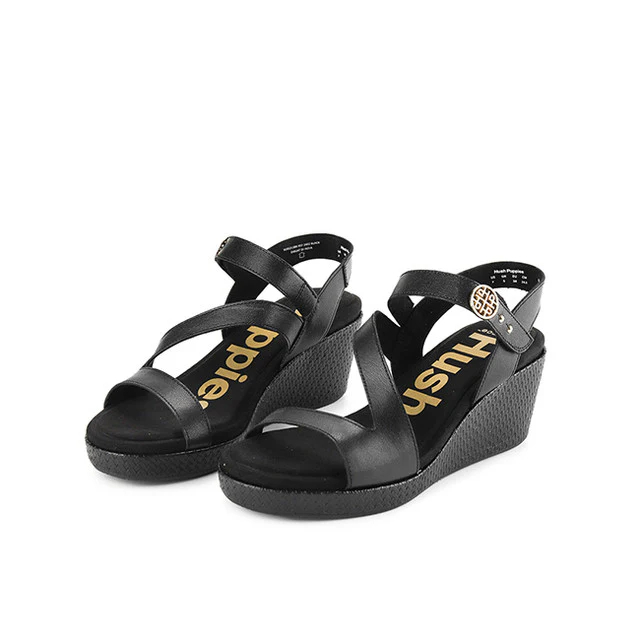 Hush Puppies Sendal Wedges Willow Slingback