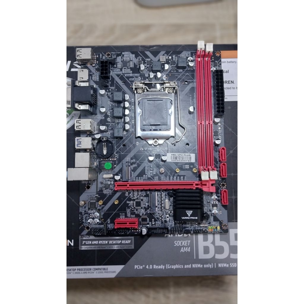 Motherboard VARRO B75 / H61 VP2 Plus Rusak