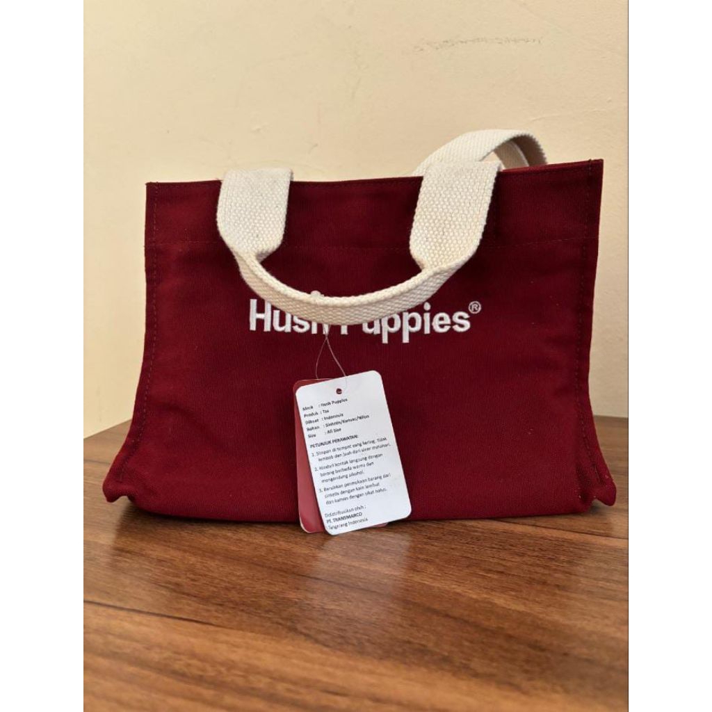 Tas Hush Puppies  kanvas Ori New