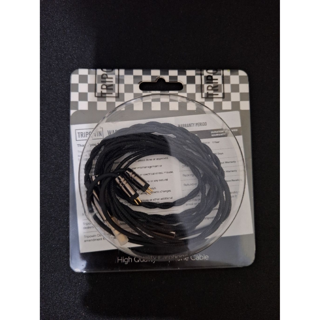 [Baca Deskripsi] Tripowin Zombur 3.5mm 2 pin kabel iem second