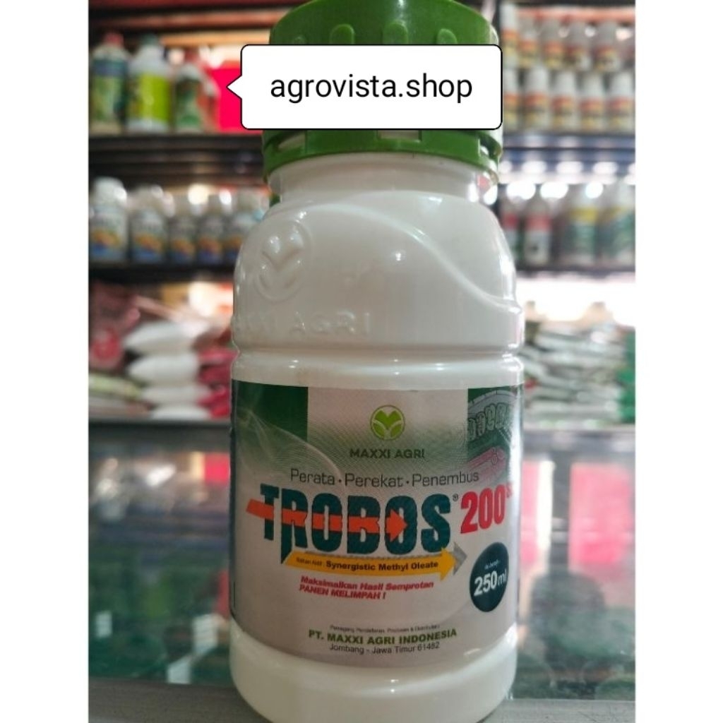 TROBOS 200 SL (PEREKAT, PERATA, PENEMBUS PESTISIDA DAN PUPUK) 250 ML