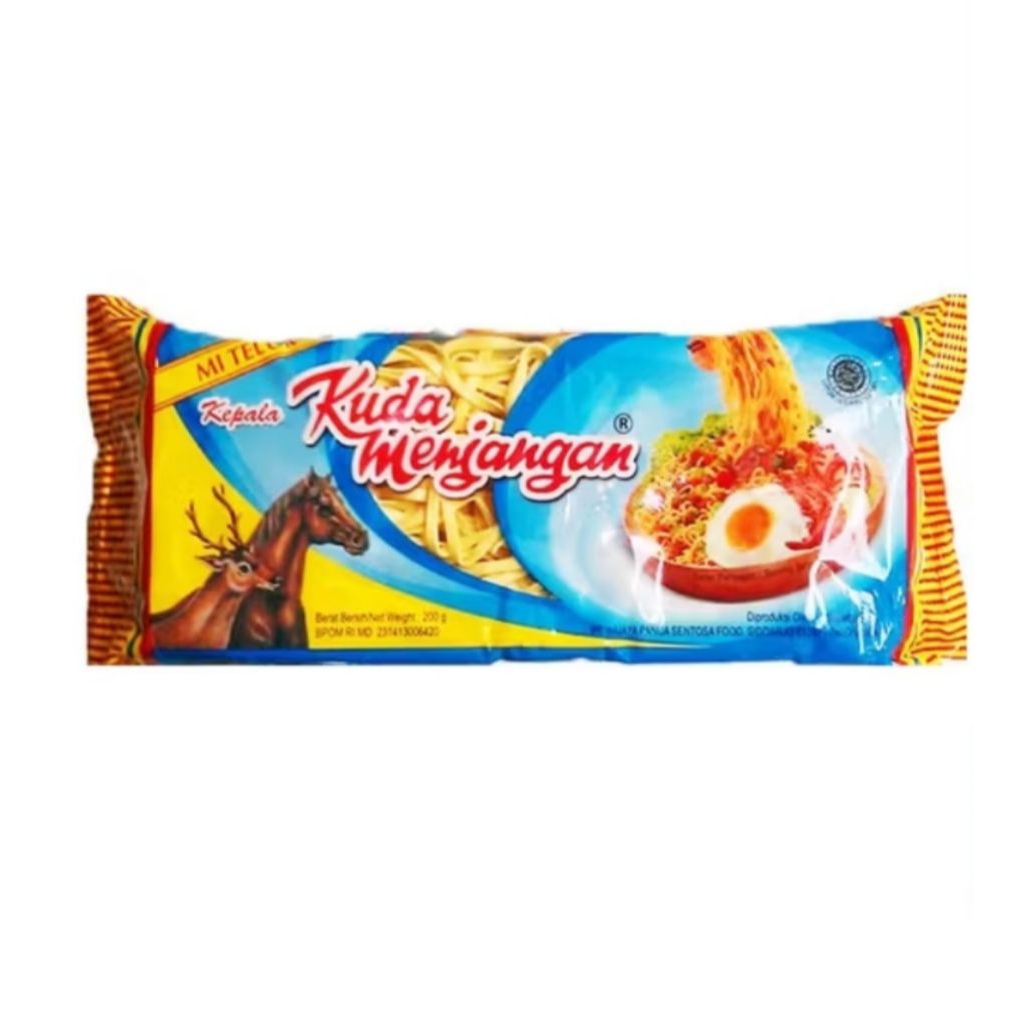 Mie telor kuda menjangan pipih 200gr