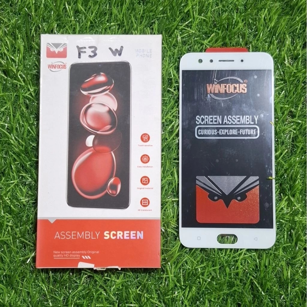 Lcd Oppo F3 WinfoCUS Original Putih