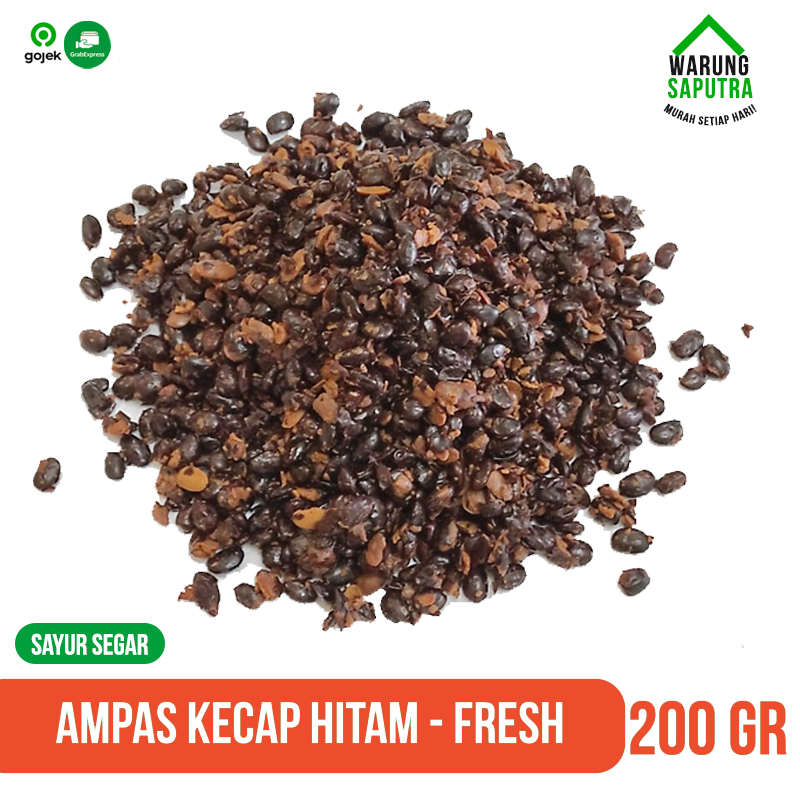 Ampas Kecap Kedelai Hitam 200g