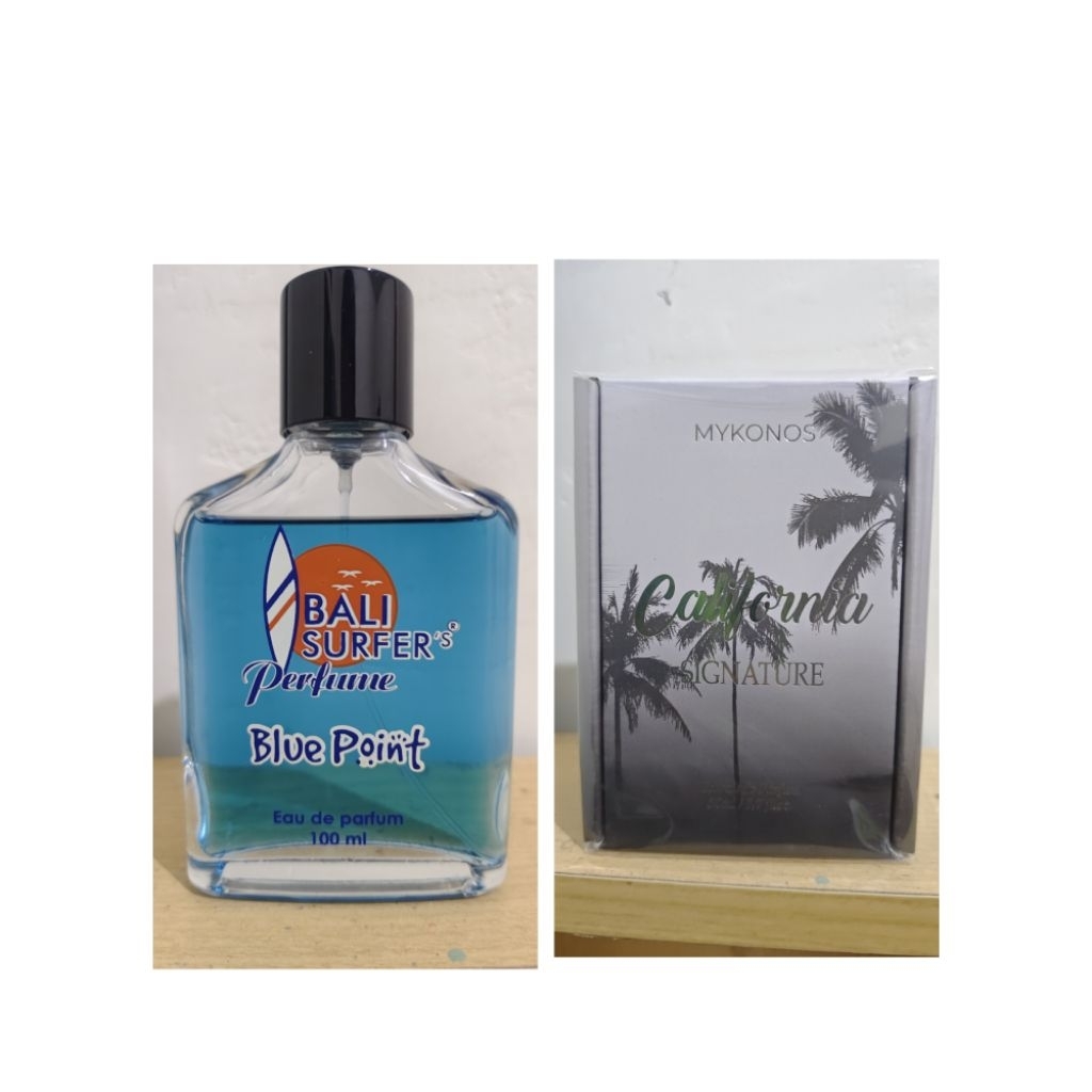 Preloved BSP For Him 100ml & Mykonos California & Ouds SESA 35ml + Box