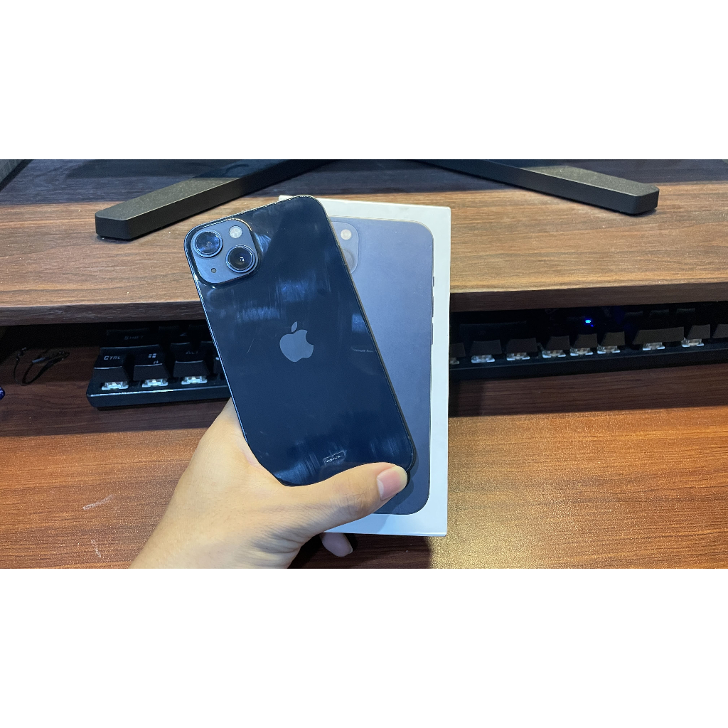 IPHONE 13 MIDNIGHT 128 SECOND RESMI IBOX