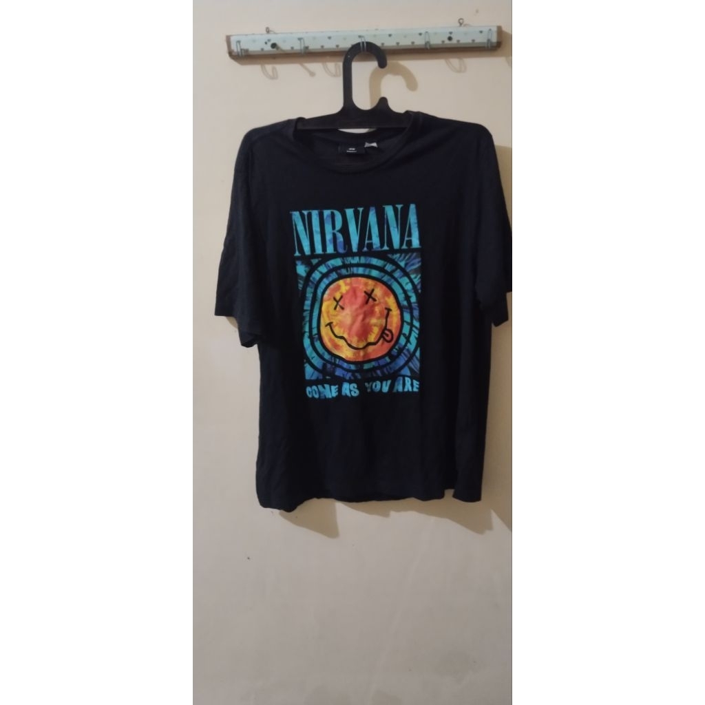 Kaos Nirvana Hnm Ori Second