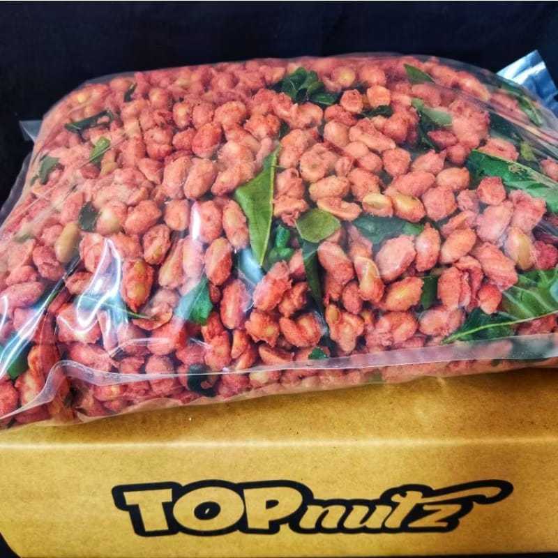 KACANG THAILAND BANGKOK DAUN JERUK PREMIUM PEDAS 1,KG / KACANG THAILAND DAUN JERUK