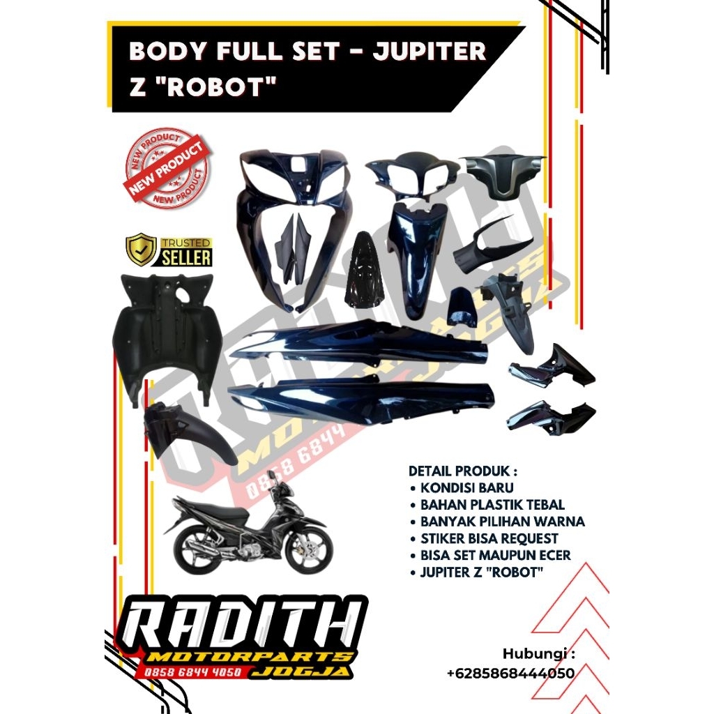 Set & Ecer - Body Halus & Body Kasar - Jupiter Z "Robot"
