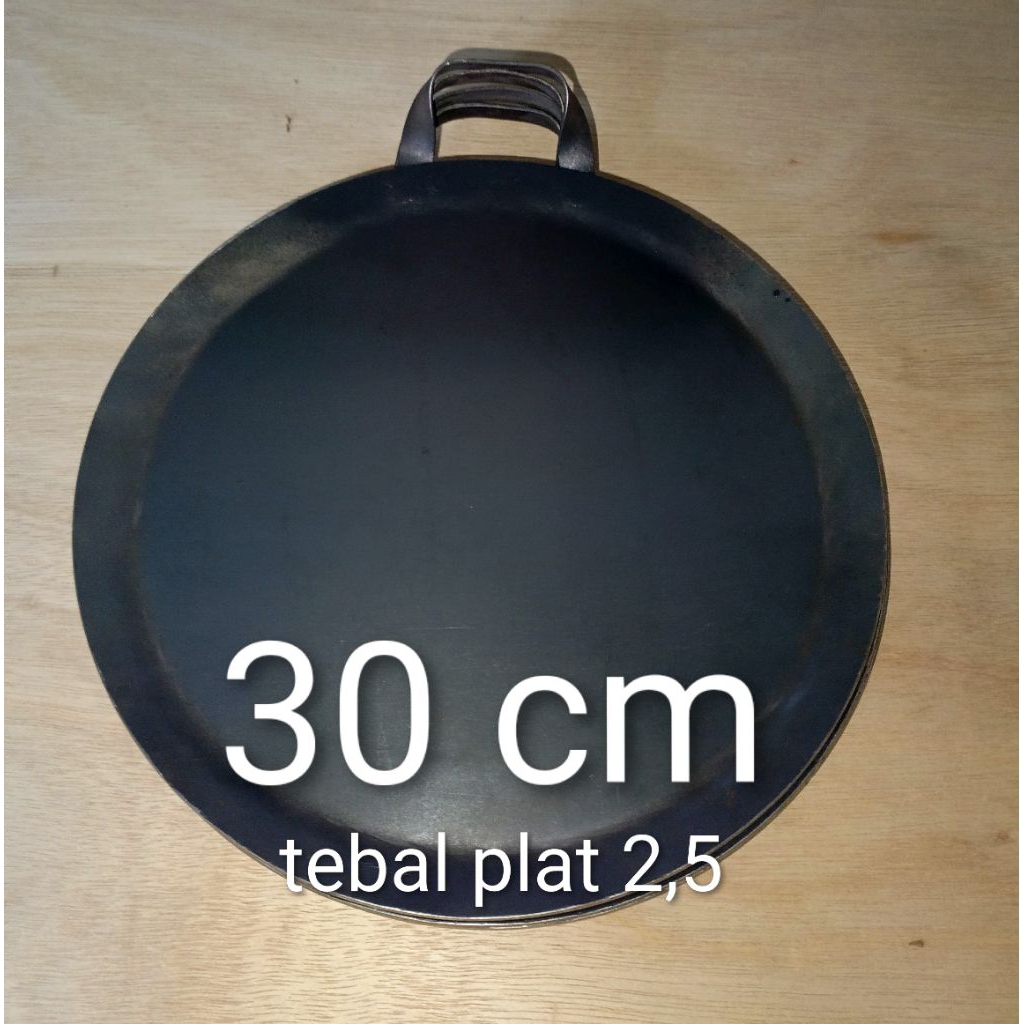 wajan anti lengket panggangan pembakaran teflon kuali perbabot alat dapur pan martabak roti kebab bu