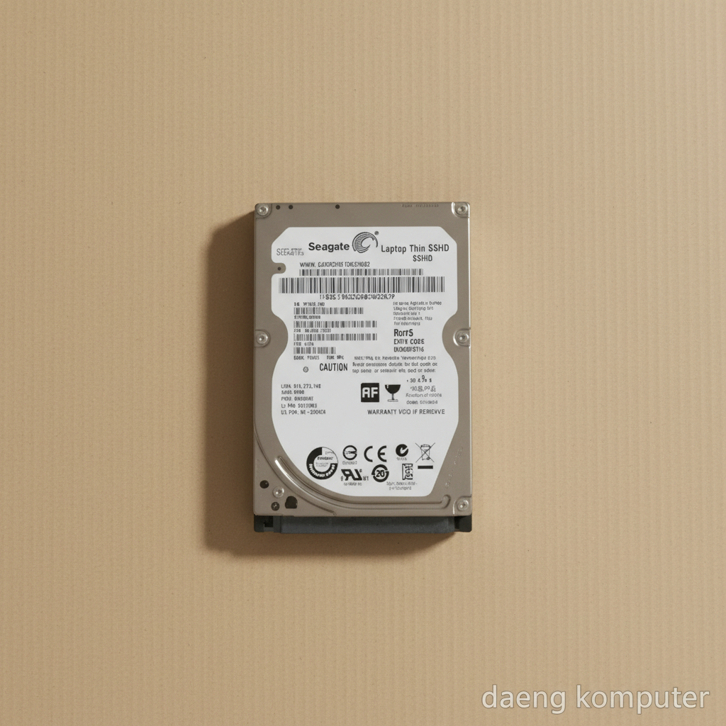 Hardisk SSHD Seagate Laptop Thin 500GB Slim 2.5 Inch SATA - Health 100%