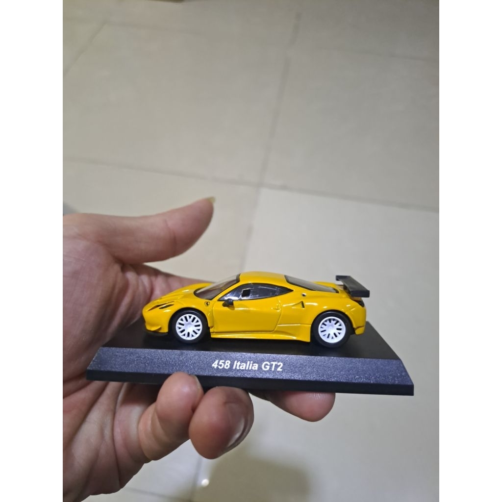 Diecast Ferrari 458 GT2 Kyosho 1/64 SUPER RARE