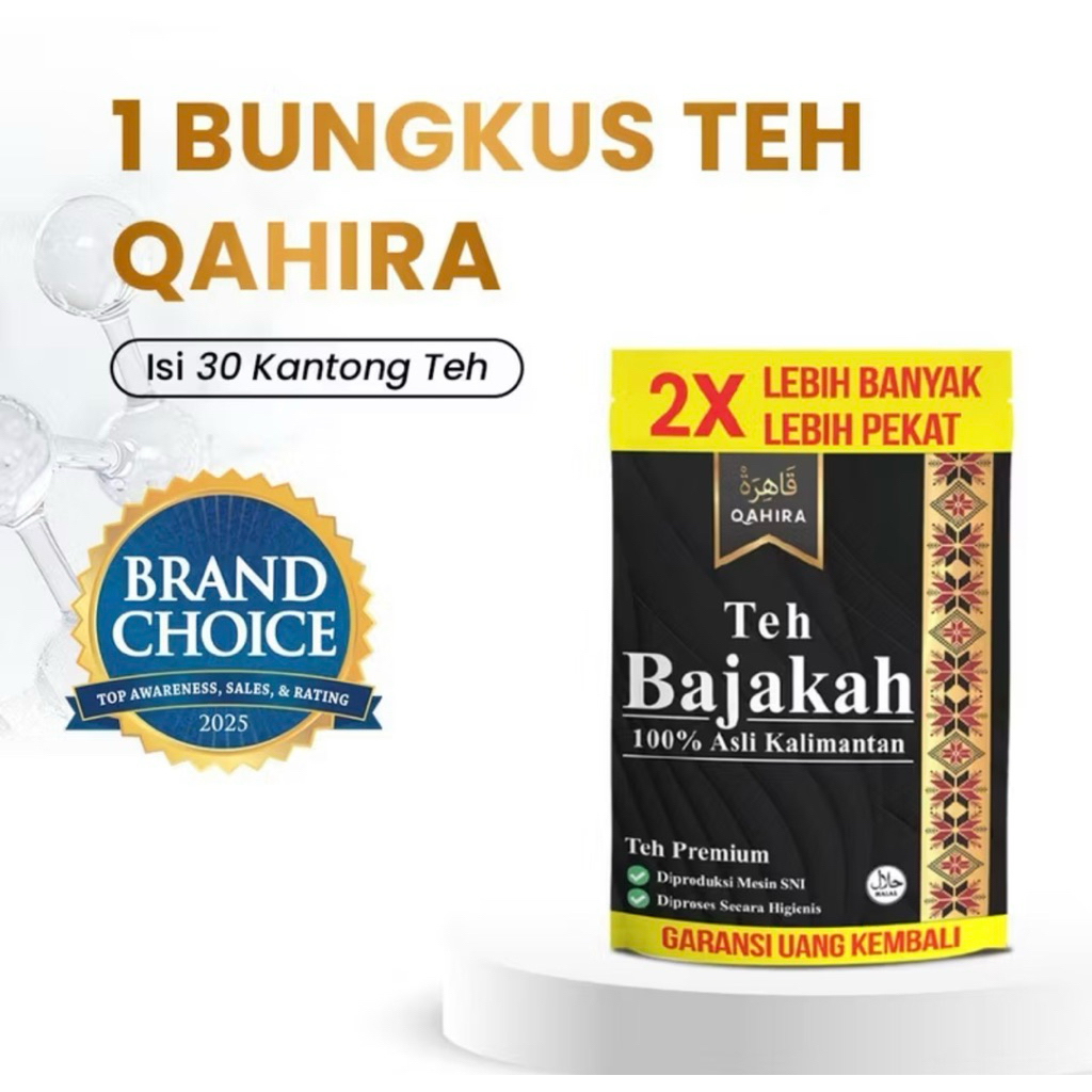 Termurah Qahira - Teh Bajakah Qahira 1 Pcs | Teh Bajakah Herbal Original Bantu Atasi Benjolan exp fe