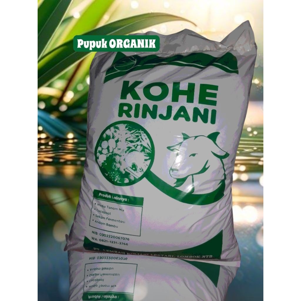 Pupuk Organik KOTORAN KAMBING FERMENTASI (HALUS)