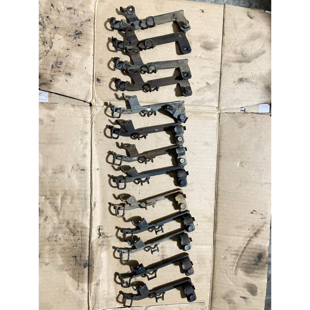 breket dudukan selang rem depan supra x 125 karisma original 2nd