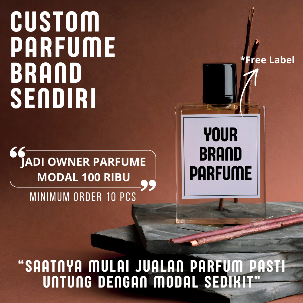 [ MAKLON ] Paket Usaha Parfum Murah FREE STIKER BRAND | PAKET LENGKAP Usaha Parfum Murah Ukuran 30ml