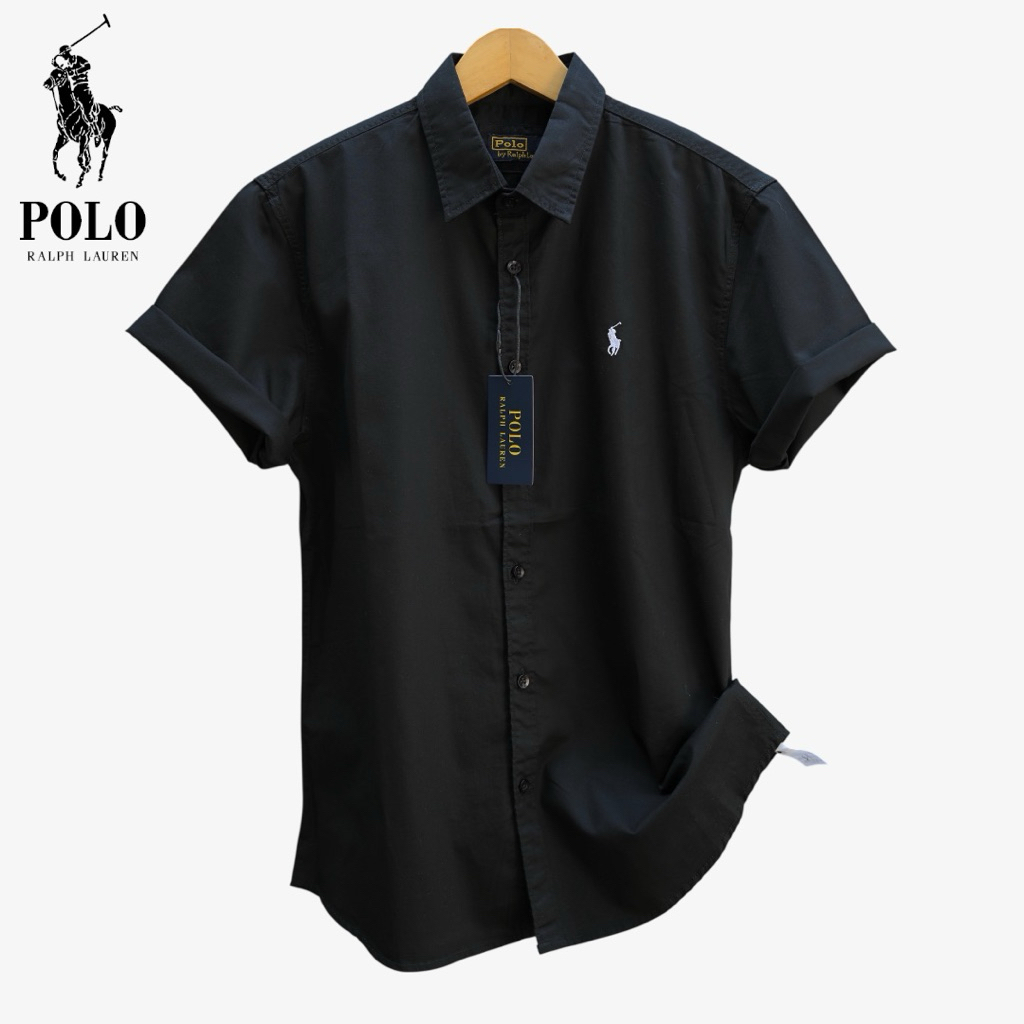Kemeja POLO Pendek Pria Cotton Premium | Kemeja Casual Polo Pendek