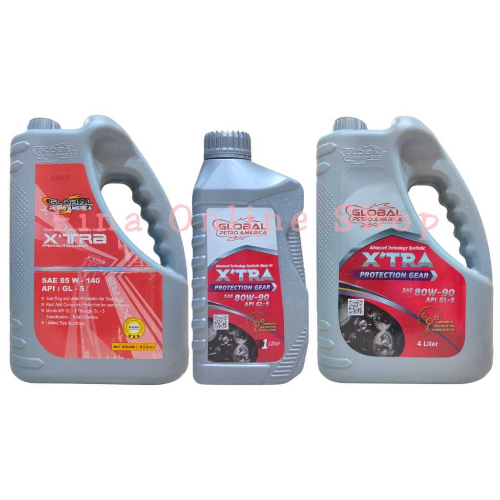 GPA Xtra Protection Gear SAE 80W-90 / 85W-140 untuk Gardan Mobil